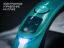 Fier de călcat cu generator de abur Polaris PSS7510K, 3000W, Verde | Alb