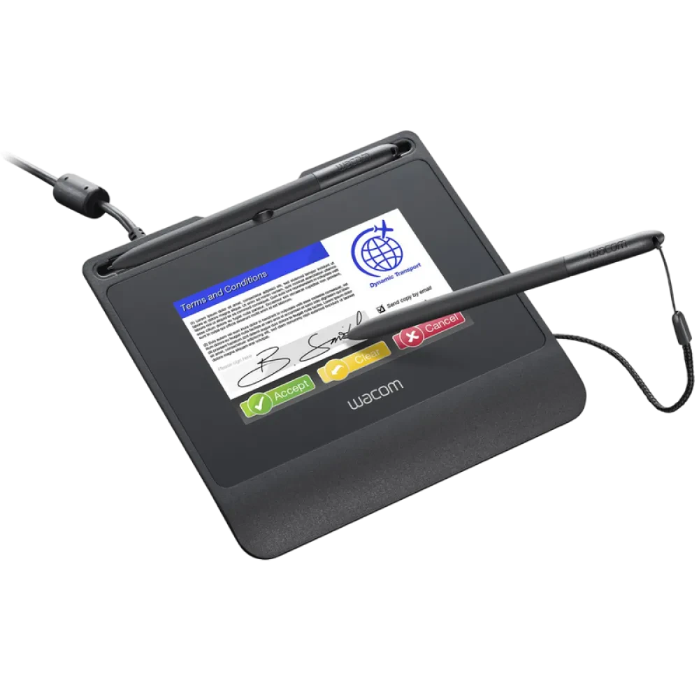 Tabletă Grafică pentru semnătură Wacom STU540, Negru