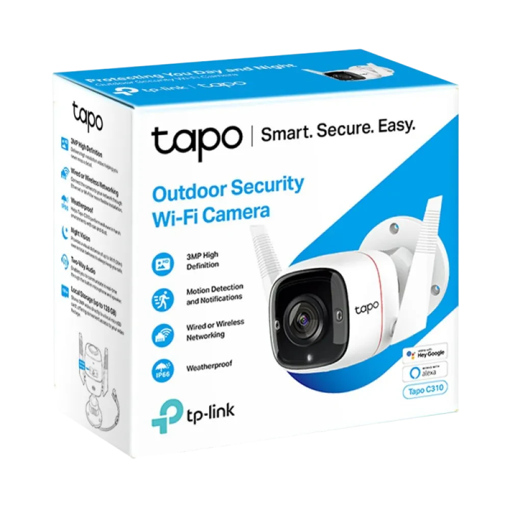 Camera de supraveghere Smart TP-LINK Tapo C310, Alb