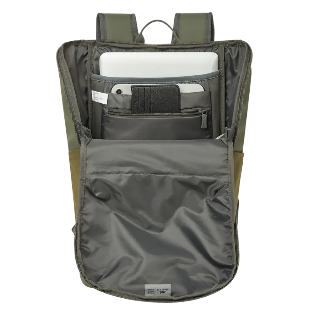Рюкзак Rivacase Eden-Eco, 15.6", Olive green