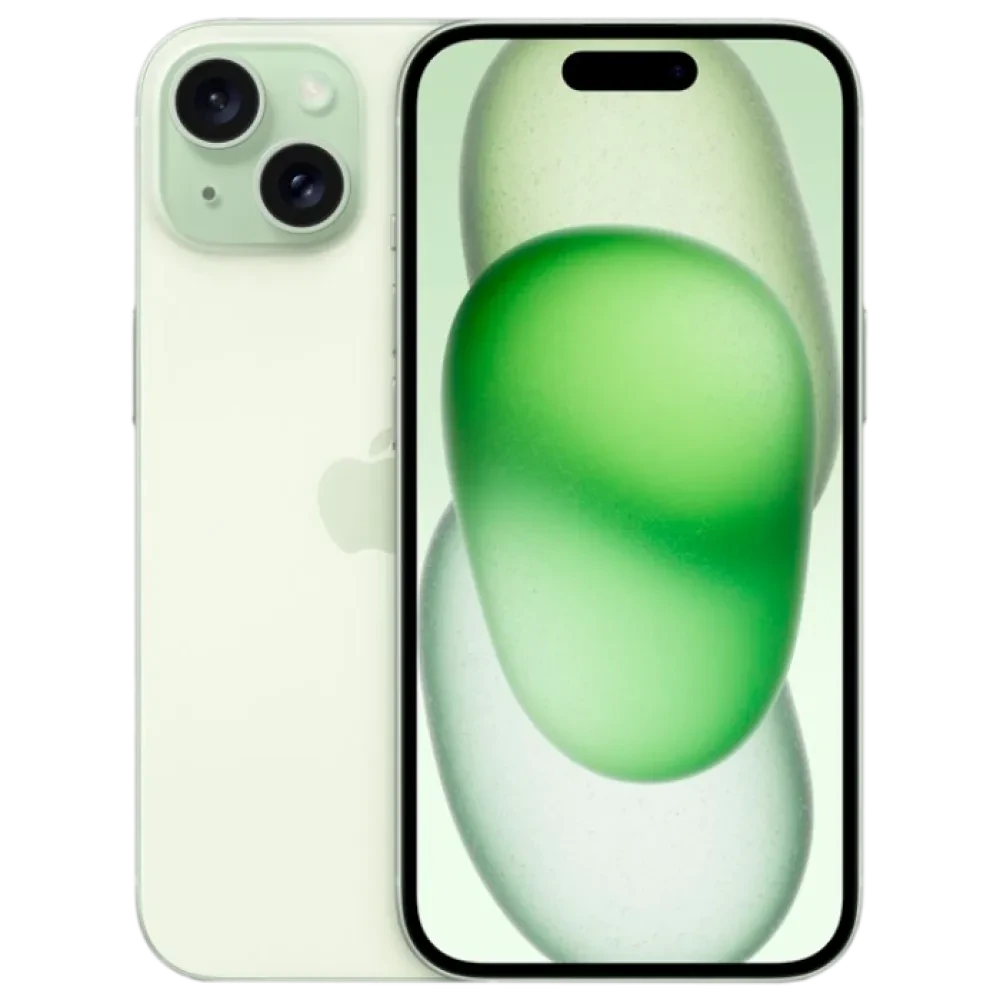 Смартфон Apple iPhone 15, 6Гб/128Гб, Зеленый