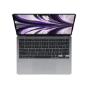Laptop 13,6" Apple MacBook Air A3113, Space Grey, M3 with 8-core CPU and 10-core GPU, 24GB/512GB, macOS Sequoia