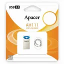 Memorie USB Apacer AH111, 32GB, Argintiu/Albastru