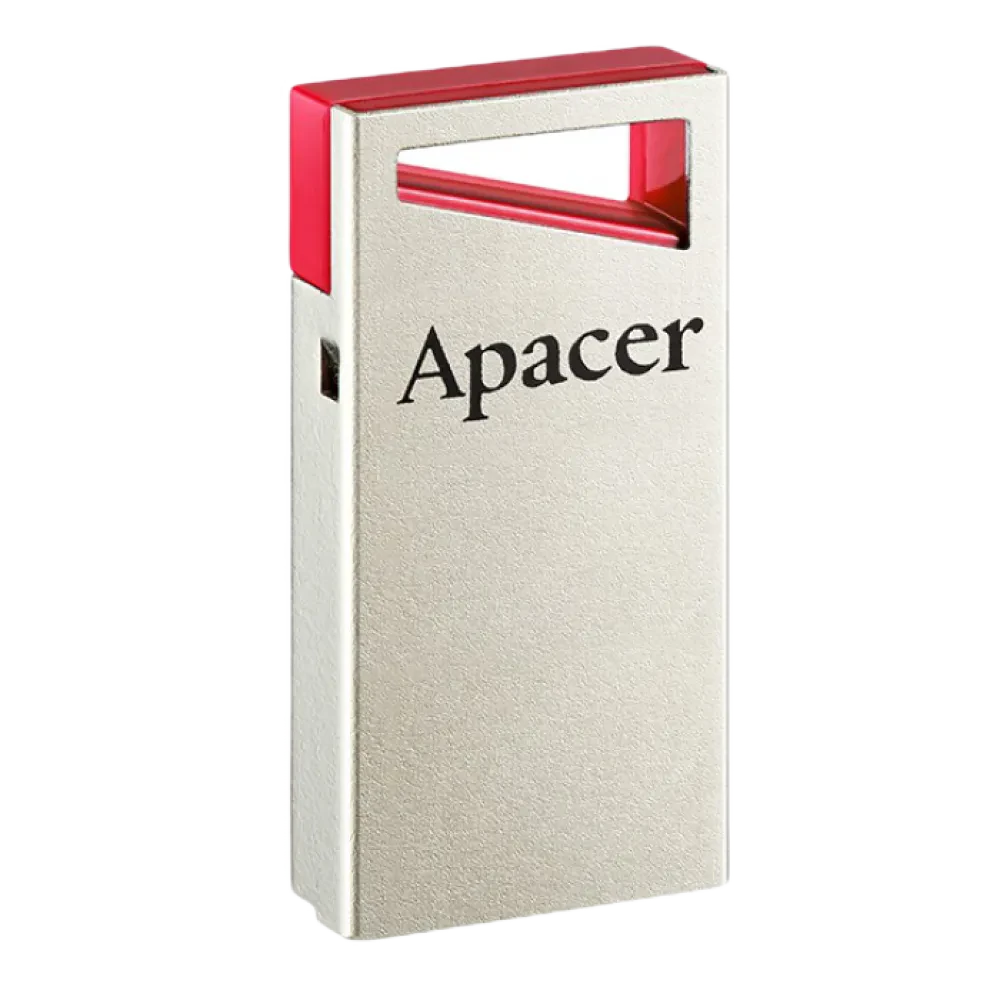Memorie USB Apacer AH112, 32GB, Argintiu/Rosu