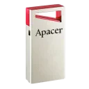 Memorie USB Apacer AH112, 32GB, Argintiu/Rosu