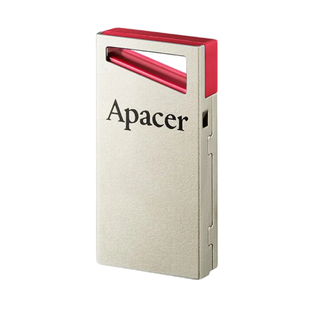 Memorie USB Apacer AH112, 32GB, Argintiu/Rosu