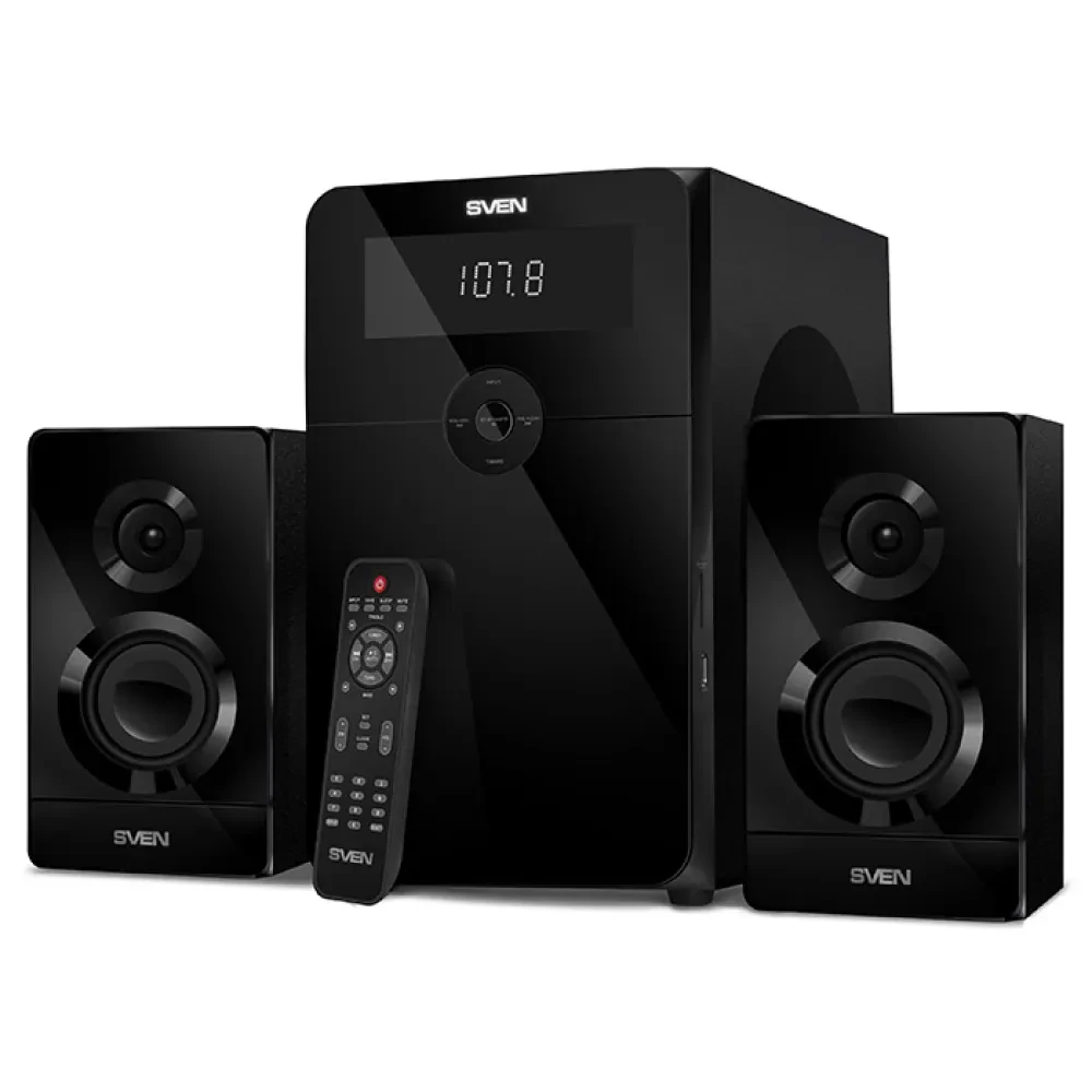 Компьютерные колонки 2.1 SVEN MS-2250, Чёрный