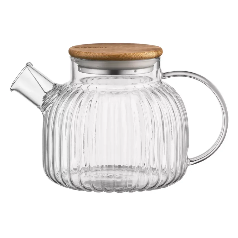Ceainic cu infuzor Ardesto Iceberg AR3010GA, 1L, Transparent