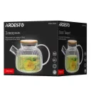 Ceainic cu infuzor Ardesto Iceberg AR3010GA, 1L, Transparent