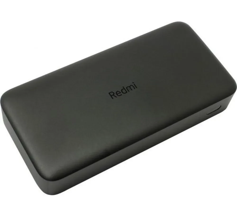 Acumulator extern Xiaomi Power Bank Redmi, 20000mAh, Negru