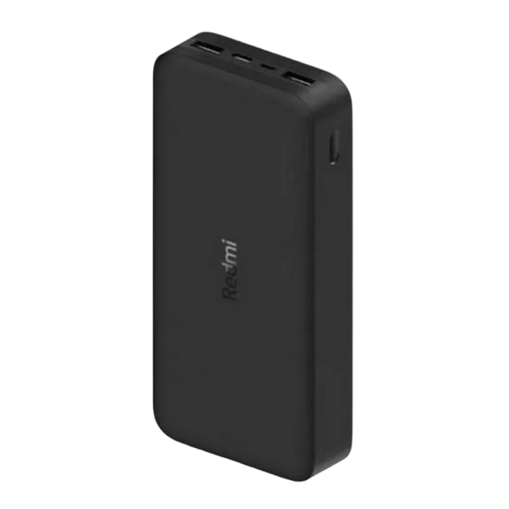 Acumulator extern Xiaomi Power Bank Redmi, 20000mAh, Negru