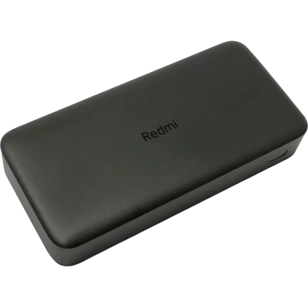 Acumulator extern Xiaomi Power Bank Redmi, 20000mAh, Negru
