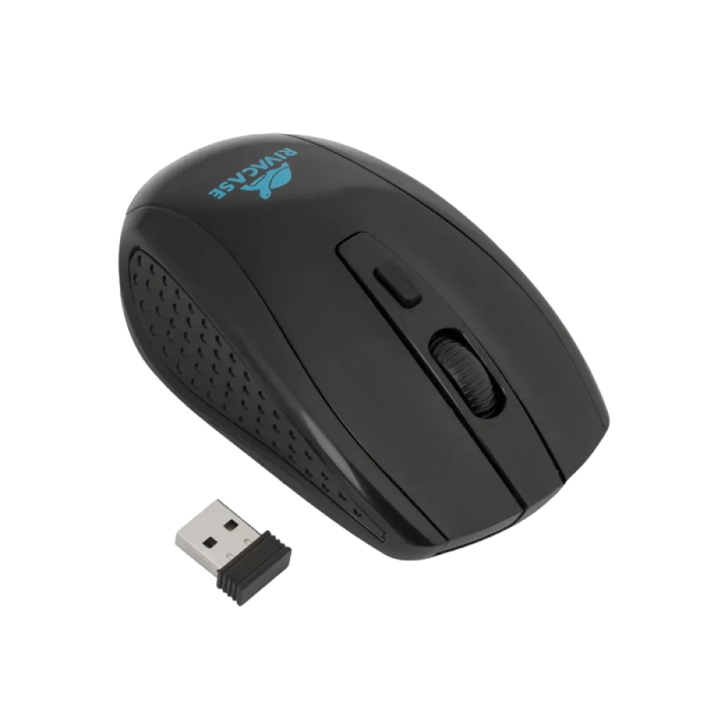 Сумка для ноутбука Rivacase 8038, 15.6", Полиэстер, Чёрный