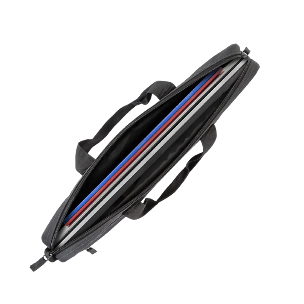 Сумка для ноутбука Rivacase 8038, 15.6", Полиэстер, Чёрный