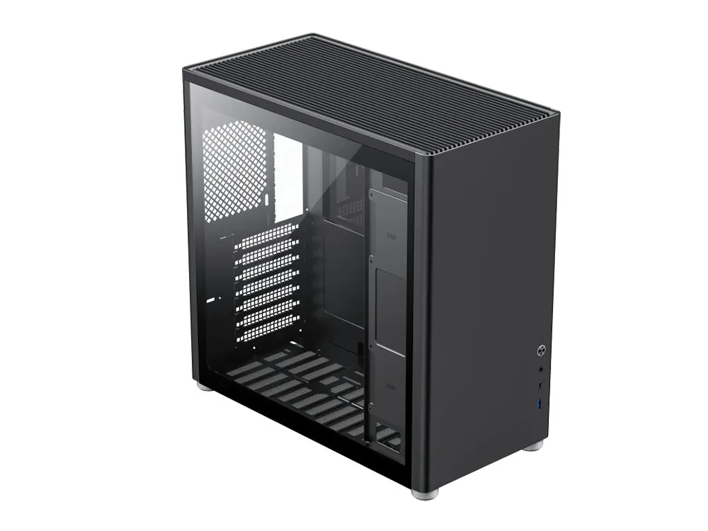 Компьютерный корпус Gamemax Spark Pro BK, Desktop, Без блока питания, Чёрный