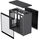 Компьютерный корпус Gamemax Spark Pro BK, Desktop, Без блока питания, Чёрный