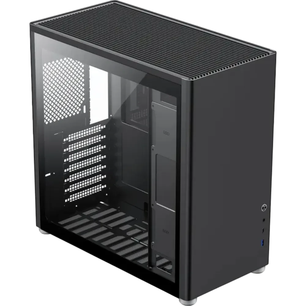 Компьютерный корпус Gamemax Spark Pro BK, Desktop, Без блока питания, Чёрный