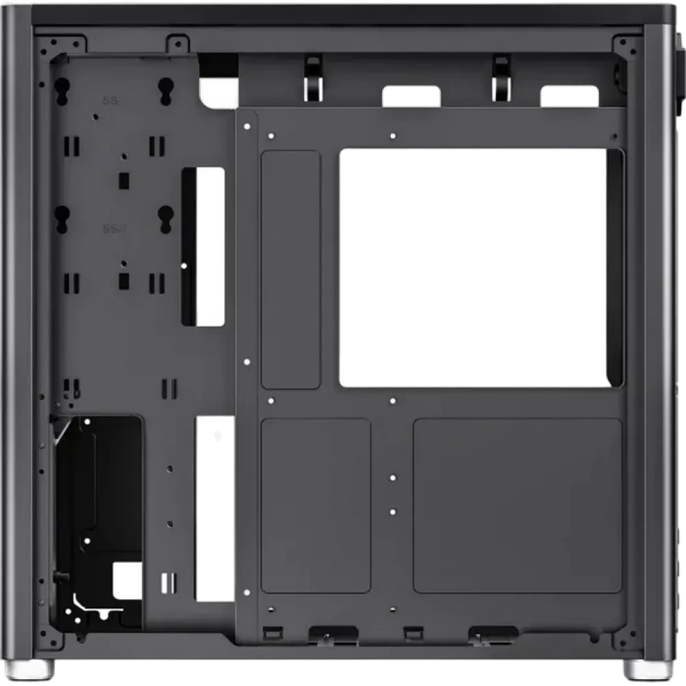 Компьютерный корпус Gamemax Spark Pro BK, Desktop, Без блока питания, Чёрный