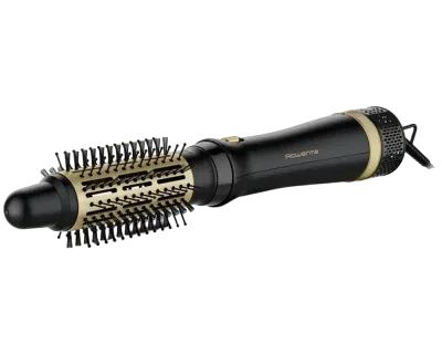 Uscător de păr-perie Rowenta CF6330F0, 800W, Negru/Auriu