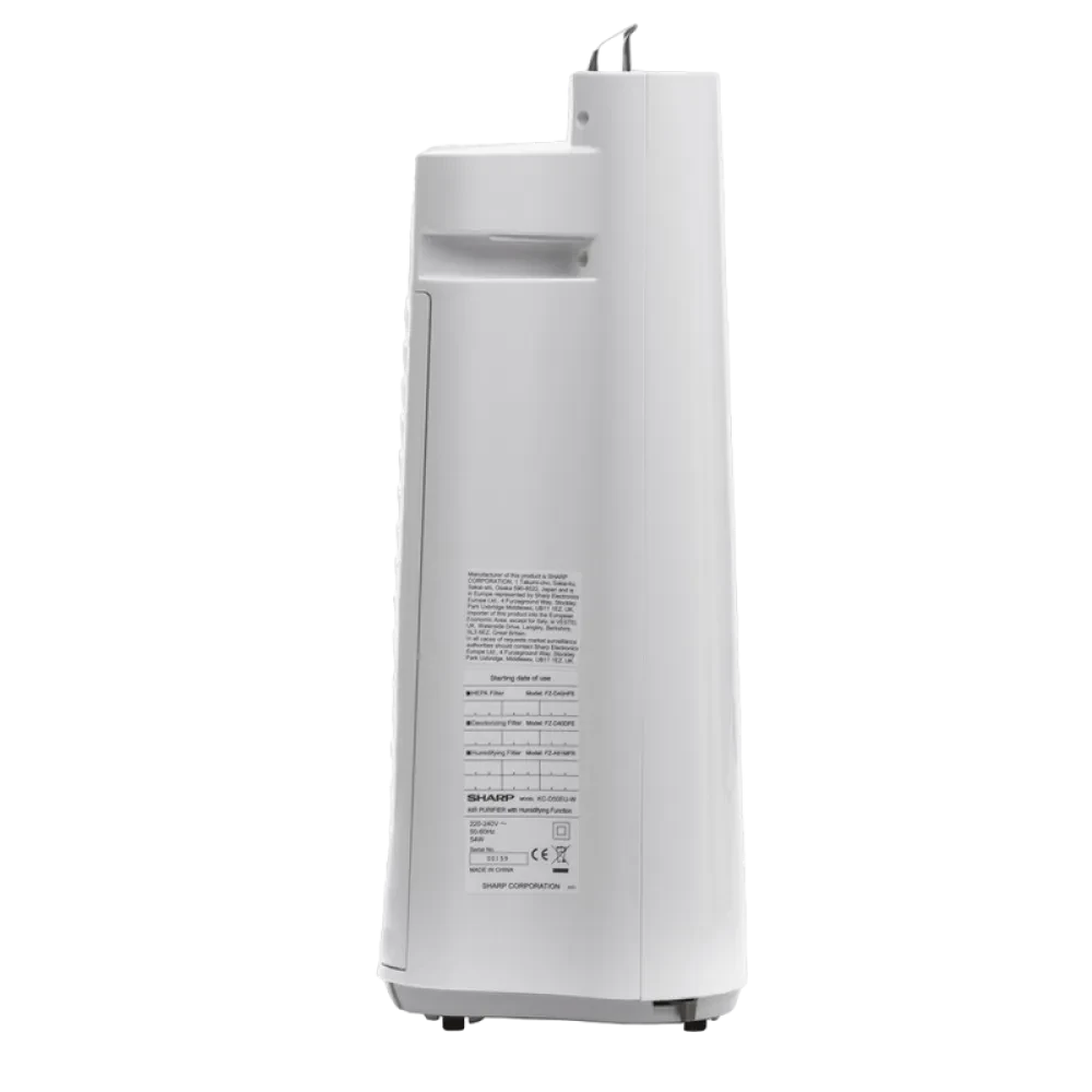 Umidificator și purificator de aer Sharp KCD50EUW, Alb