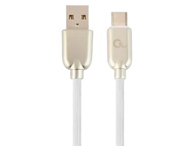 Cablu încărcare și sincronizare Cablexpert CC-USB2R-AMCM-2M-W, USB Type-A/USB Type-C, 2m, Alb