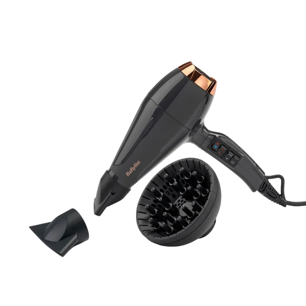 Uscător de păr BaByliss 6719DE, 2200 W, Negru