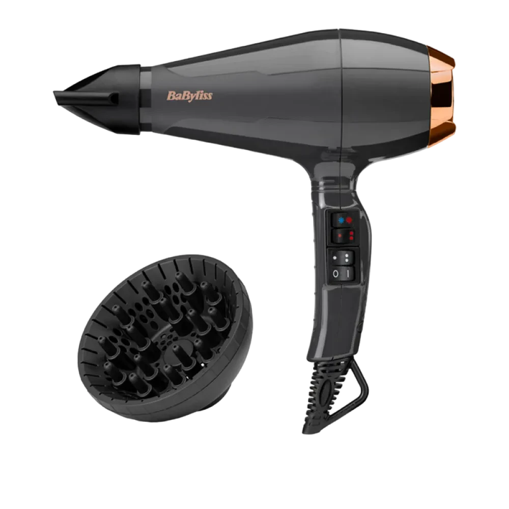 Uscător de păr BaByliss 6719DE, 2200 W, Negru