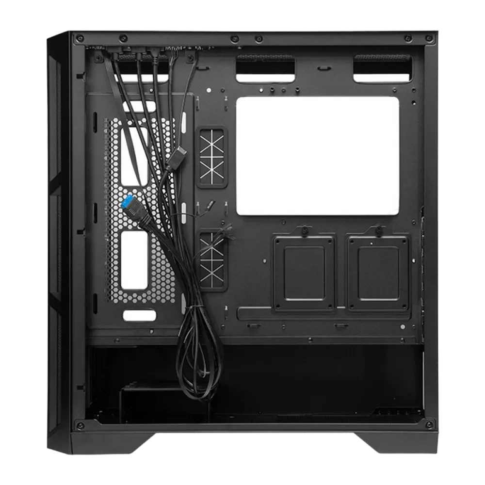 Компьютерный корпус Chieftec GA-01B-Q-OP, Mini-Tower, Без блока питания, Чёрный