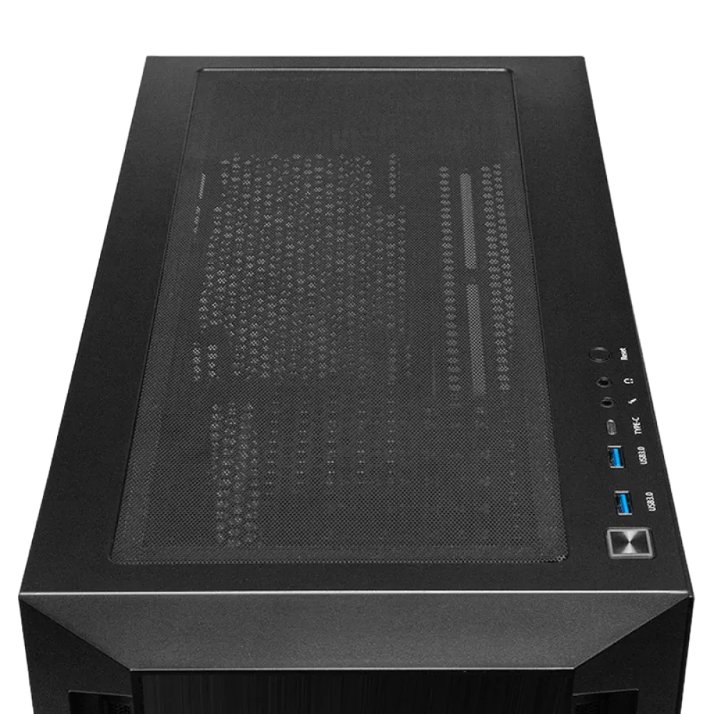 Компьютерный корпус Chieftec GA-01B-Q-OP, Mini-Tower, Без блока питания, Чёрный