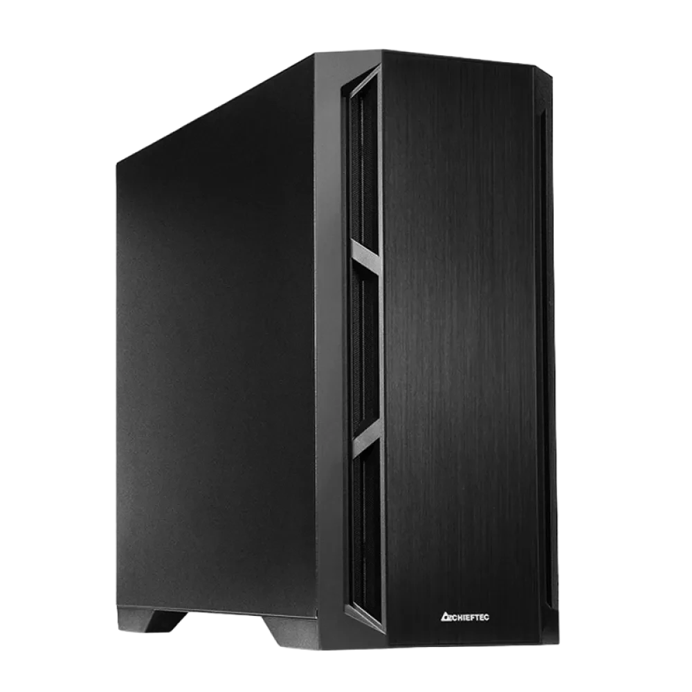 Компьютерный корпус Chieftec GA-01B-Q-OP, Mini-Tower, Без блока питания, Чёрный