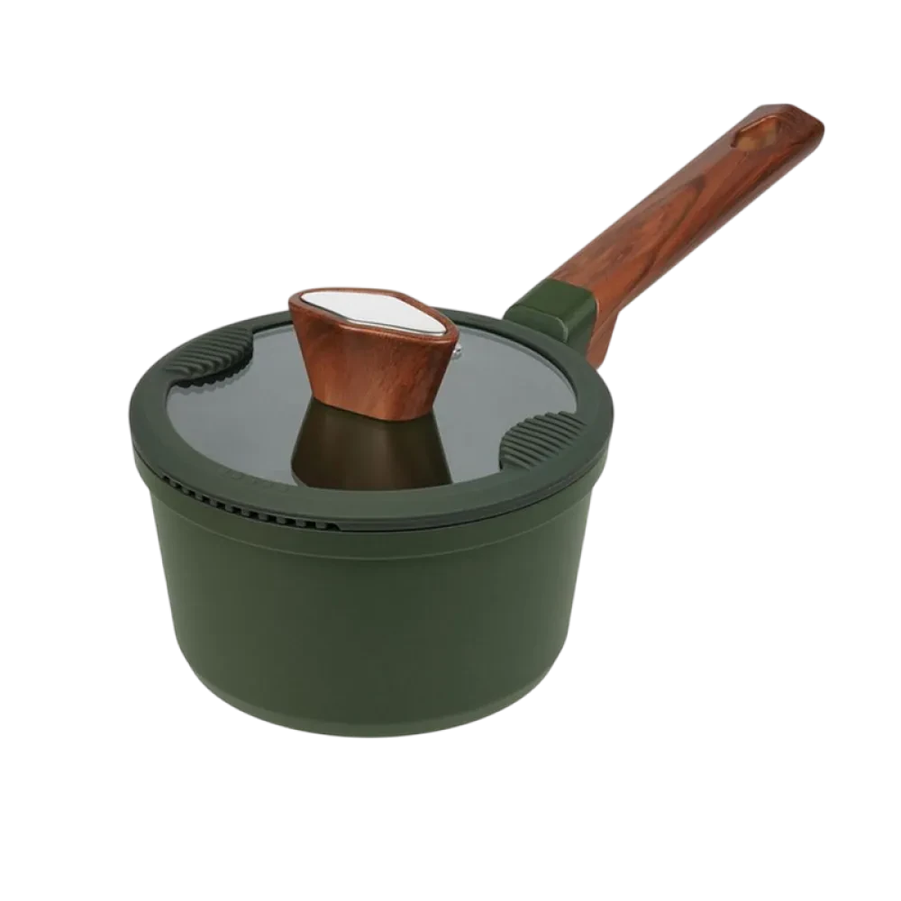 Ковш RESTO 93700, 1,4л, 16см, Зелёный