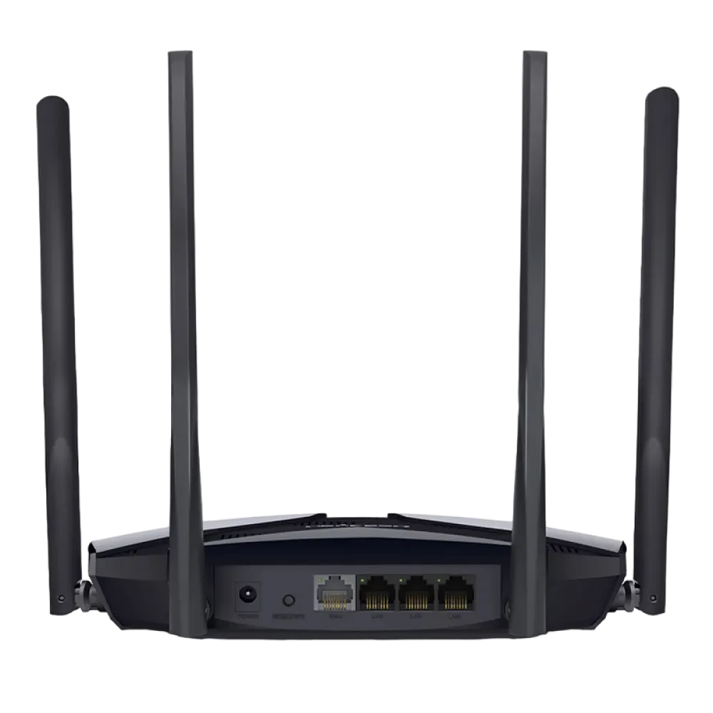 Беспроводной маршрутизатор MERCUSYS MR80X, Чёрный