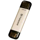 USB Flash накопитель Transcend JetFlash 930C, 128Гб, Золотистый