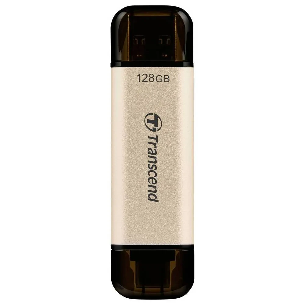 USB Flash накопитель Transcend JetFlash 930C, 128Гб, Золотистый