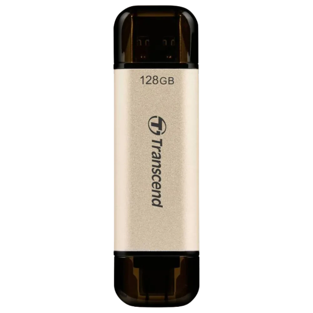 USB Flash накопитель Transcend JetFlash 930C, 128Гб, Золотистый