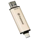 USB Flash накопитель Transcend JetFlash 930C, 128Гб, Золотистый
