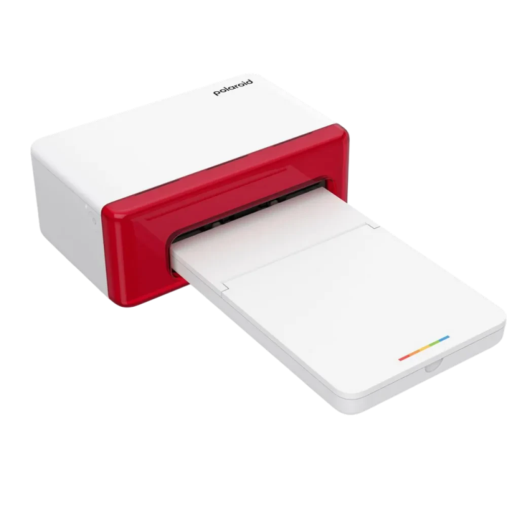 Фотопринтер Polaroid Everything Box Hi Print 4x6 + Paper cartridge, Белый | Красный