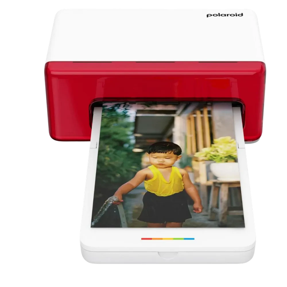 Фотопринтер Polaroid Everything Box Hi Print 4x6 + Paper cartridge, Белый | Красный