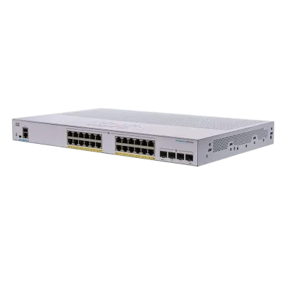 Switch de rețea Cisco CBS350-24P-4X, 24x 10/100/1000 Mbps, 4x SFP+