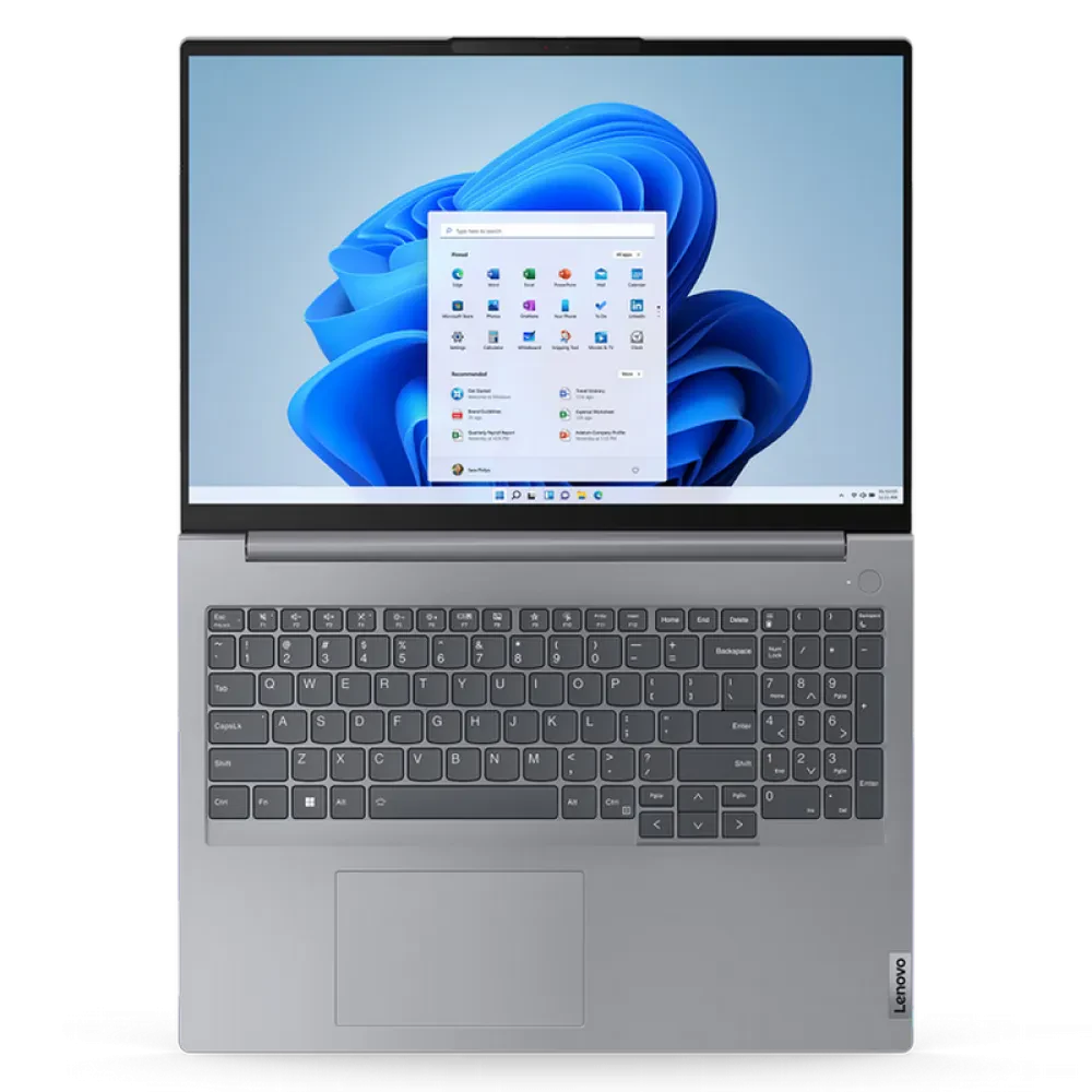 Ноутбук для бизнеса 16" Lenovo ThinkBook 16 G6 IRL, Arctic Grey, Intel Core i5-13420H, 16Гб/512Гб, Без ОС