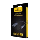 Cablu Video Cablexpert A-USB3C-HDMI-01, USB Type-C (M) - HDMI, 0,15m, Gri