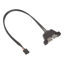 Кабель ASRock DESKMINI 2X USB 2.0, Черный
