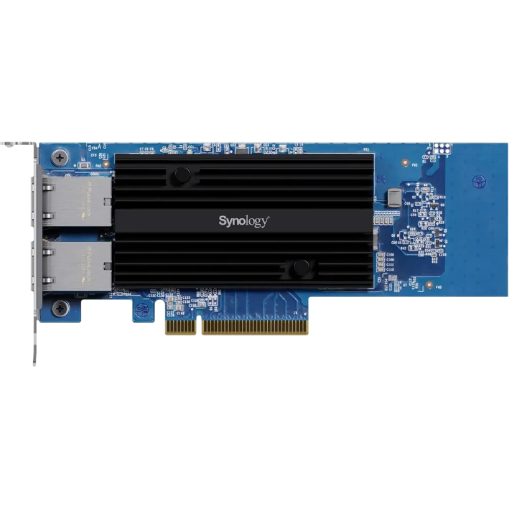 Adaptor de rețea SYNOLOGY E10G30-F2 + card suplimentar, Albastru