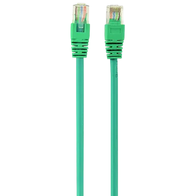 Patch cord Cablexpert PP12-1.5M/G, CAT5e UTP, 1,5m, Verde