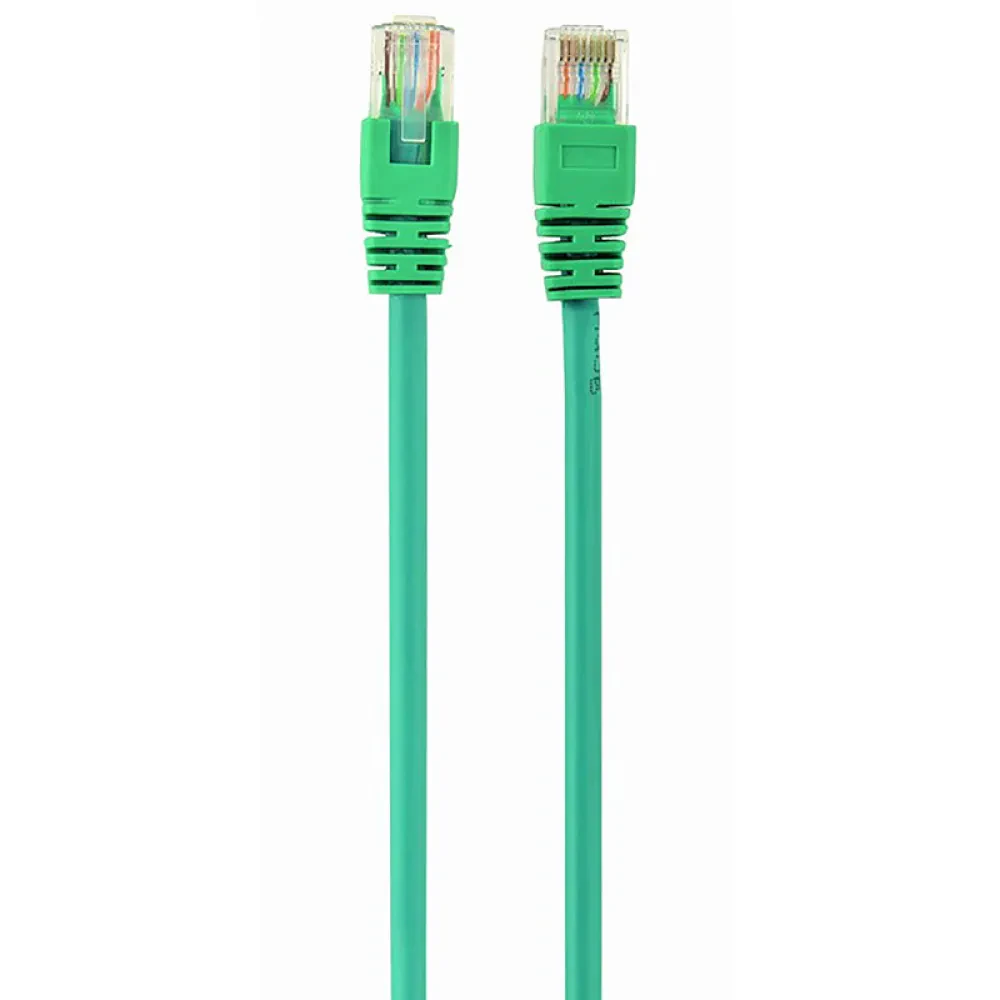 Патч-корд Cablexpert PP12-1.5M/G, CAT5e UTP, 1,5м, Зелёный