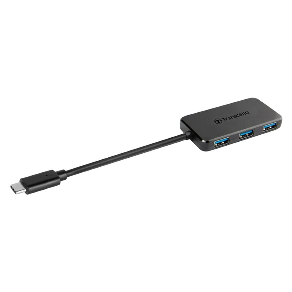 Adaptor Hub Transcend HUB2C, Negru