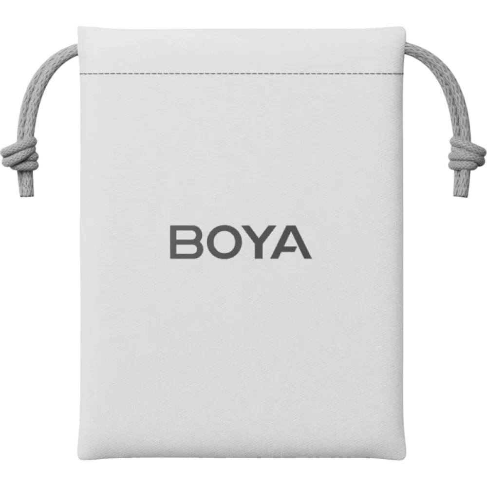 Портативный записывающий микрофон Boya BoyaMini-12, Беспроводной, Черный