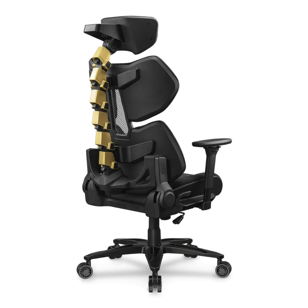 Scaun Gaming Cougar Terminator Elite, PU Piele, Negru | Auriu