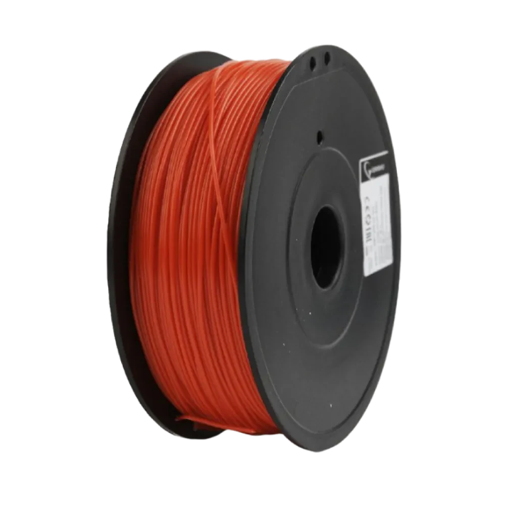 Filament pentru imprimantă 3D Gembird FF-3DP-ABS1.75-02-R, ABS, Roșu , 1.75 mm, 0,6 kg