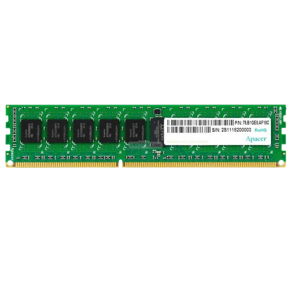 Оперативная память Apacer AU04GFA60CATBGC, DDR3 SDRAM, 1600 МГц, 4Гб, AU04GFA60CATBGC